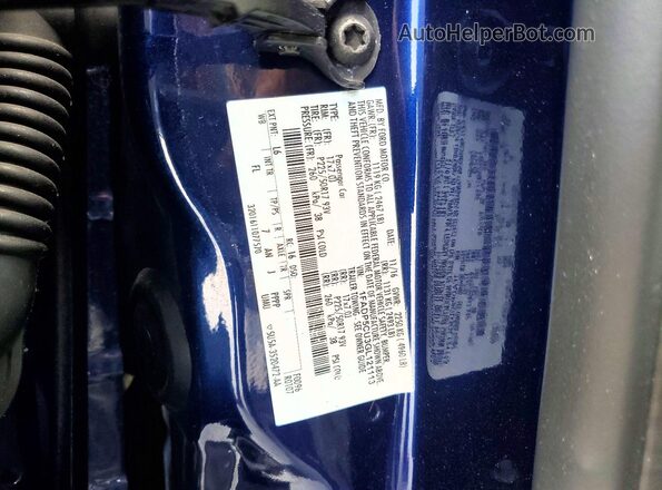 1FADP5CU3GL121113 2016 FORD C-MAX Blue ძრავის განყოფილების ხედი