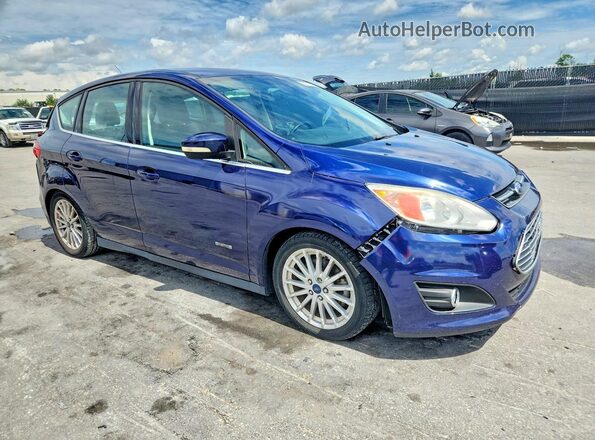 1FADP5CU5GL104507 2016 FORD C-MAX Blue Przód prawy