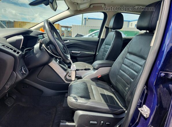 1FADP5CU5GL104507 2016 FORD C-MAX Blue Widok wnętrza z przodu