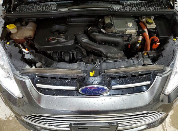 1FADP5CU7GL112611 2016 FORD C-MAX Gray Vista del compartimento del motor