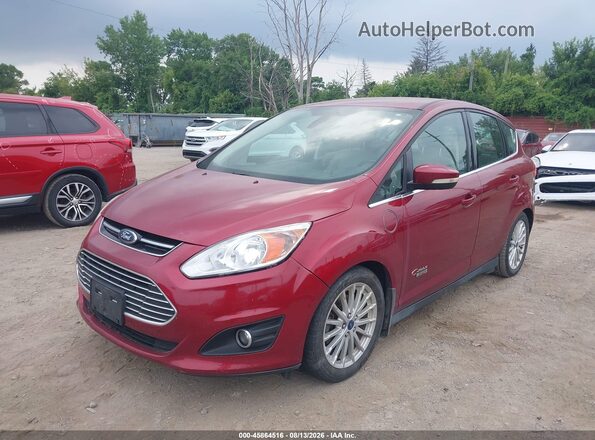 1FADP5CU7GL118943 2016 FORD C-MAX ENERGI Red Vista tres cuartos delantera izquierda