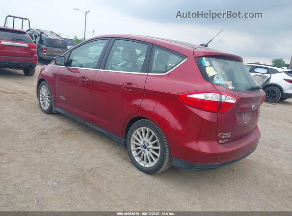 1FADP5CU7GL118943 2016 FORD C-MAX ENERGI Red Trasero izquierdo