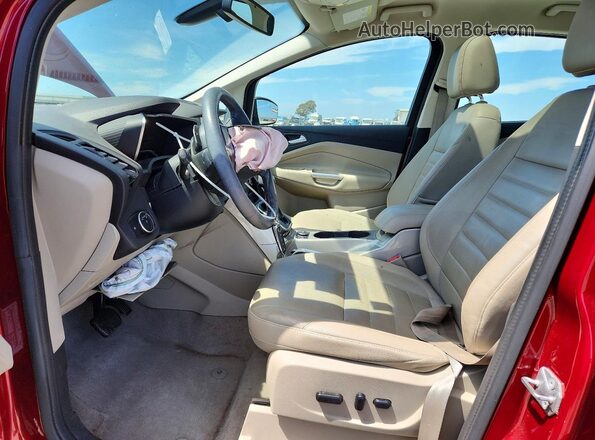 1FADP5CU8GL119843 2016 FORD C-MAX Burgundy Սալոնի դիմացի տեսք