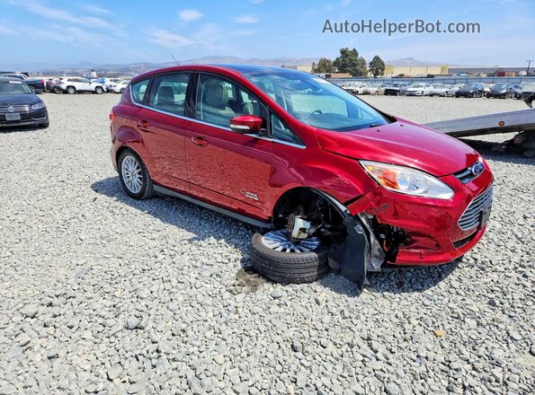 1FADP5CU8GL119843 2016 FORD C-MAX Burgundy Առջևի աջ