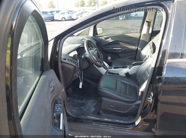 1FADP5CUXGL105958 2016 FORD C-MAX ENERGI Black Widok wnętrza z przodu