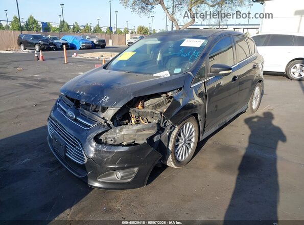 1FADP5CUXGL105958 2016 FORD C-MAX ENERGI Black Widok z przodu