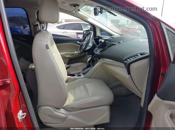 1FADP5CUXGL106124 2016 FORD C-MAX ENERGI Бордовый Вид салона спереди