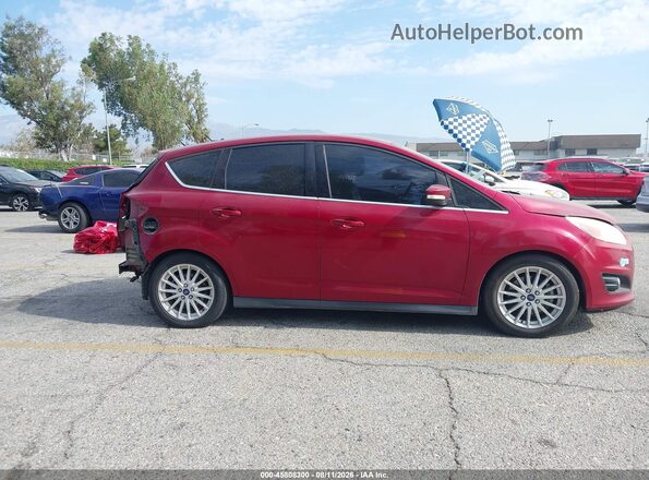 1FADP5CUXGL106124 2016 FORD C-MAX ENERGI Бордовый Панорамный вид салона 360°