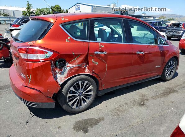 1FADP5DU0JL104940 2018 FORD C-MAX Red უკანა მარჯვენა