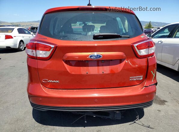 1FADP5DU0JL104940 2018 FORD C-MAX Red უკანა ხედი