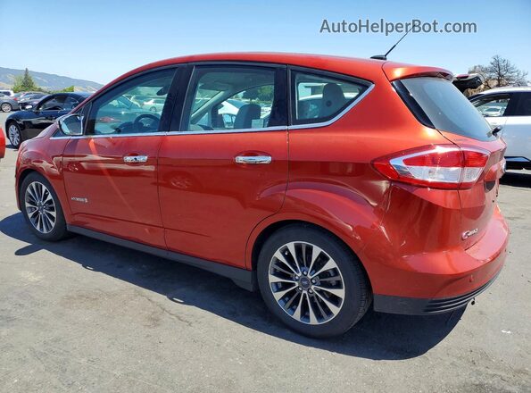 1FADP5DU0JL104940 2018 FORD C-MAX Red უკანა მარცხენა