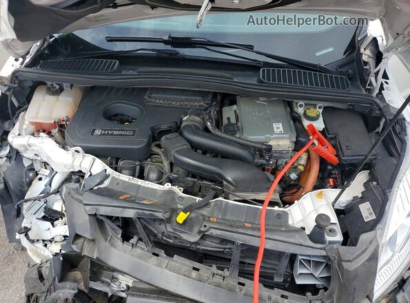 1FADP5DU1JL100105 2018 FORD C-MAX White Widok komory silnika