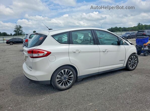 1FADP5DU1JL100105 2018 FORD C-MAX White Tył prawy