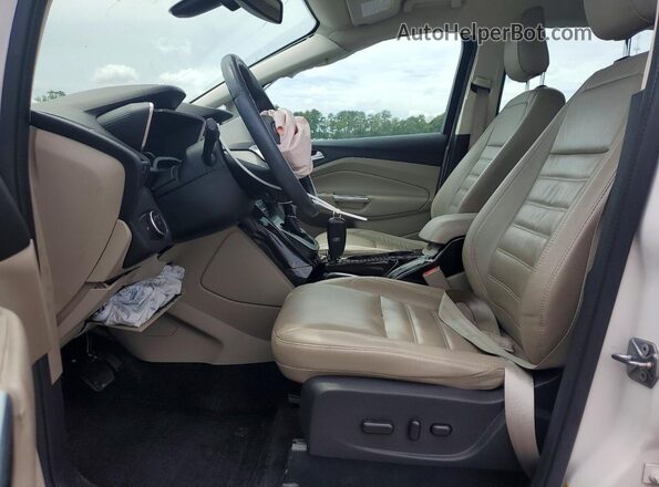 1FADP5DU1JL100105 2018 FORD C-MAX White Widok wnętrza z przodu