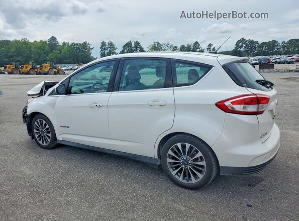 1FADP5DU1JL100105 2018 FORD C-MAX White Tył lewy