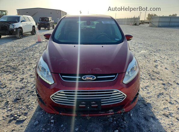 1FADP5DU2HL115190 2017 FORD C-MAX Red Вид спереду