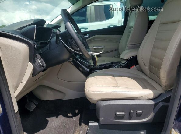 1FADP5DU6HL112034 2017 FORD C-MAX Blue Вид салону спереду
