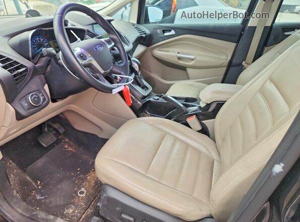 1FADP5DU8HL119096 2017 FORD C-MAX Черный Вид салона спереди