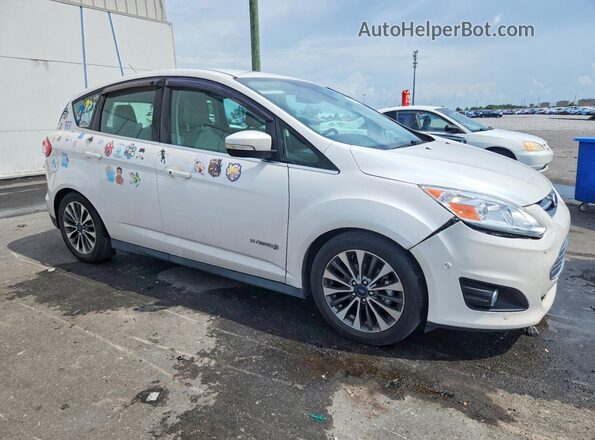 1FADP5DU8JL105849 2018 FORD C-MAX White Front right
