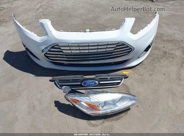 1FADP5DU9HL100928 2017 FORD C-MAX HYBRID Белый Вид щитка приборов