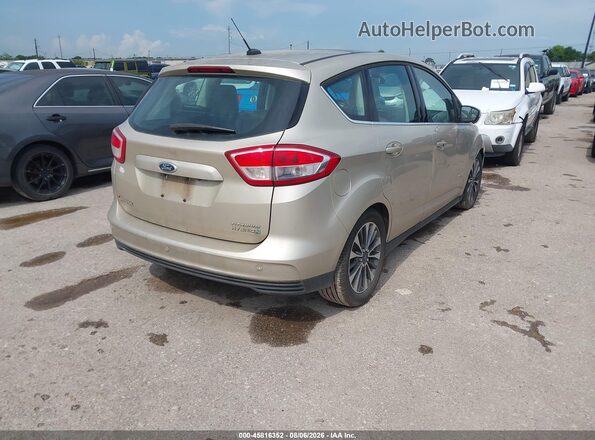 1FADP5DUXHL118001 2017 FORD C-MAX HYBRID Beige Trasero derecho