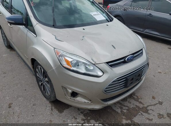 1FADP5DUXHL118001 2017 FORD C-MAX HYBRID Beige Vista frontal