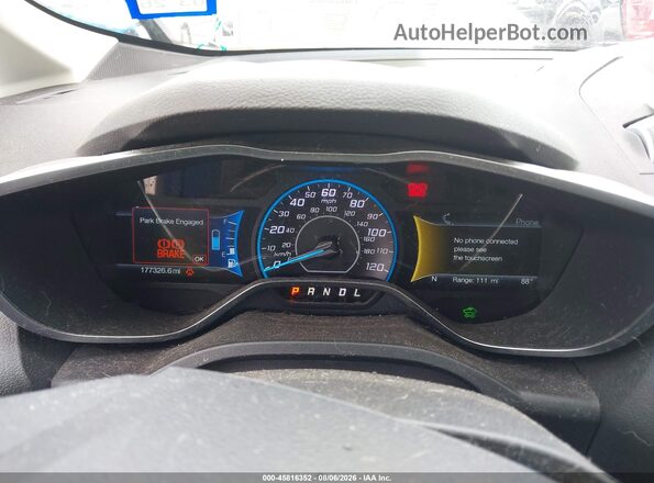 1FADP5DUXHL118001 2017 FORD C-MAX HYBRID Beige Vista de los asientos traseros