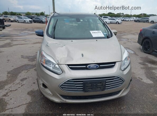 1FADP5DUXHL118001 2017 FORD C-MAX HYBRID Beige Vista del cuadro de instrumentos
