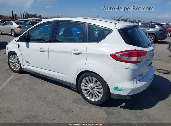 1FADP5EU1HL109797 2017 FORD C-MAX ENERGI White Задня ліва чверть