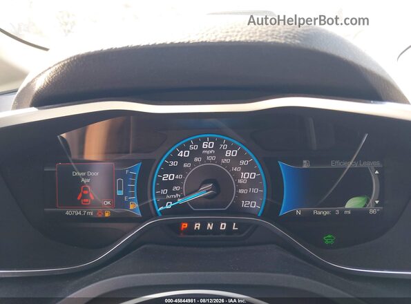 1FADP5EU1HL109797 2017 FORD C-MAX ENERGI White Вид задніх сидінь
