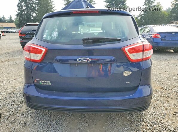 1FADP5EU5HL107969 2017 FORD C-MAX Blue Вид ззаду