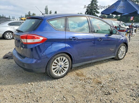 1FADP5EU5HL107969 2017 FORD C-MAX Blue Задня права чверть