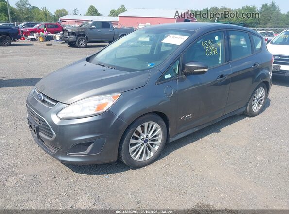 1FADP5EU6HL101503 2017 FORD C-MAX ENERGI Gray წინა მარცხენა ხედი სამი მეოთხედიდან