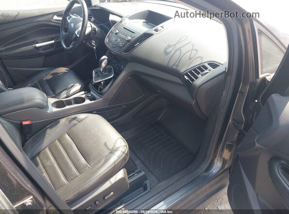 1FADP5EU6HL101503 2017 FORD C-MAX ENERGI Gray წინა სალონის ხედი