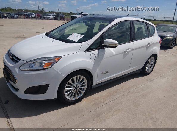 1FADP5EU6HL109987 2017 FORD C-MAX ENERGI White Przód lewy