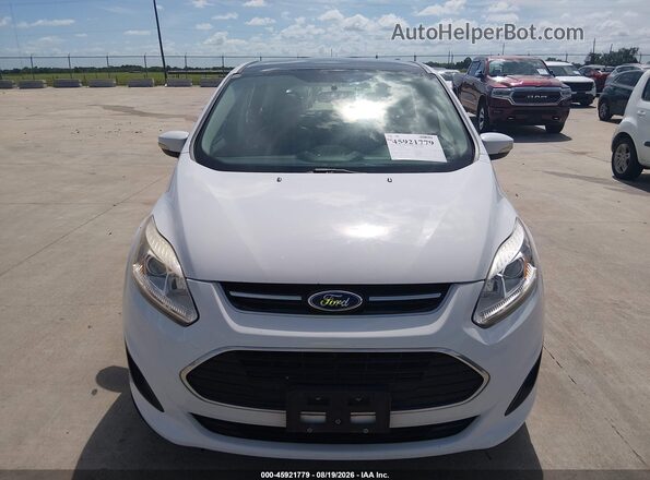 1FADP5EU6HL109987 2017 FORD C-MAX ENERGI White Widok zestawu wskaźników