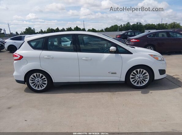 1FADP5EU6HL109987 2017 FORD C-MAX ENERGI White Widok wnętrza z tyłu