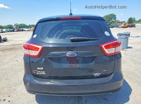 1FADP5EU7HL105091 2017 FORD C-MAX Черный Вид сзади
