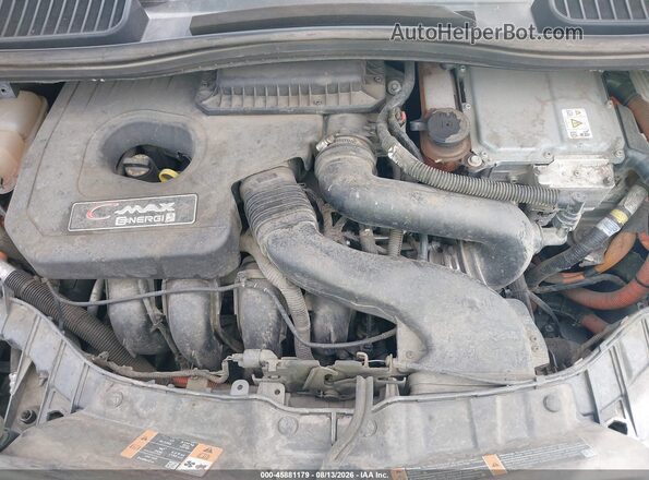 1FADP5EU7HL108380 2017 FORD C-MAX ENERGI Gray Widok z tyłu