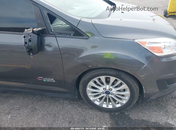 1FADP5EU7HL108380 2017 FORD C-MAX ENERGI Gray Widok z przodu