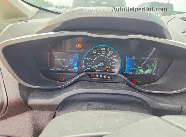 1FADP5EUXHL101178 2017 FORD C-MAX White Vista del cuadro de instrumentos