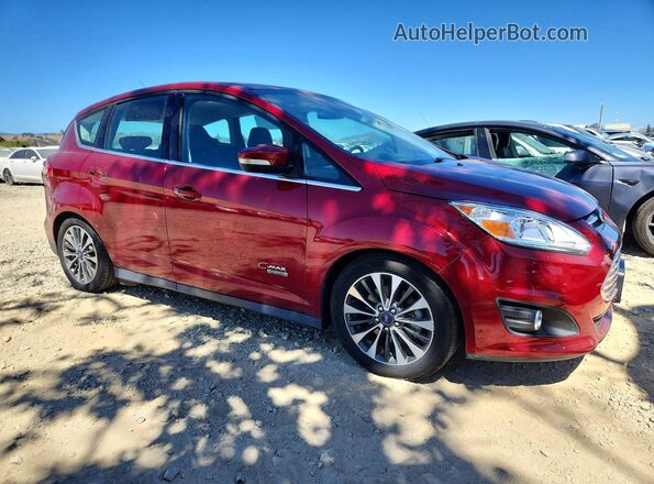 1FADP5FU1HL103836 2017 FORD C-MAX Red წინა მარჯვენა