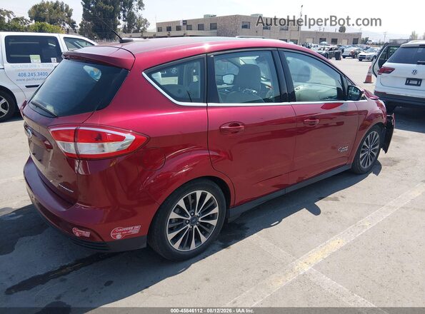 1FADP5FU3HL107080 2017 FORD C-MAX ENERGI Red Tył prawy
