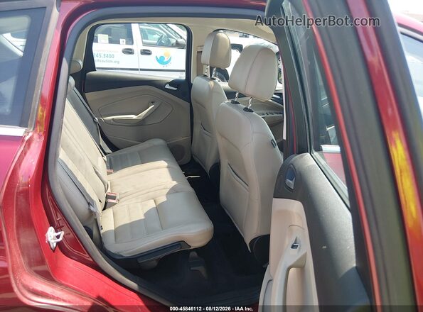 1FADP5FU3HL107080 2017 FORD C-MAX ENERGI Red Widok naklejki z numerem VIN