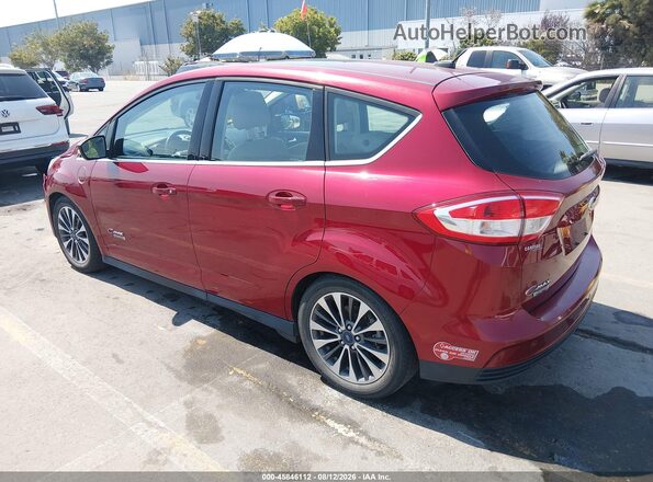 1FADP5FU3HL107080 2017 FORD C-MAX ENERGI Red Tył lewy