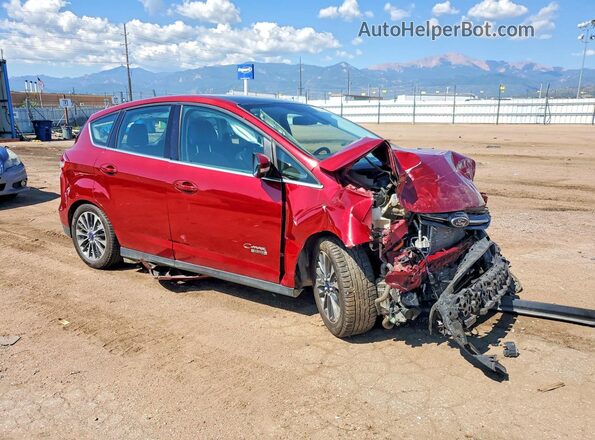 1FADP5FU9HL100912 2017 FORD C-MAX Red Առջևի աջ