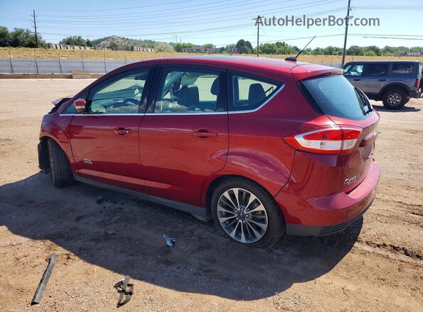1FADP5FU9HL100912 2017 FORD C-MAX Red Հետևի ձախ