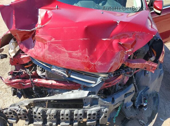 1FADP5FU9HL100912 2017 FORD C-MAX Red Սալոնի հետևի տեսք