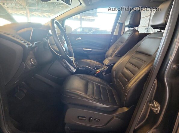 1FADP5FUXHL102958 2017 FORD C-MAX Gray Widok wnętrza z przodu