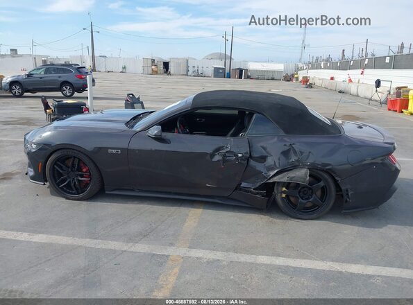 1FAGP8FF3R5103097 2024 FORD MUSTANG Gray Սալոնի 360 աստիճան տեսք